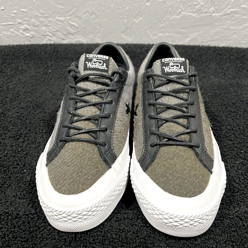 🔥🔥 CONVERSE One Star Woolrich Ox Wool Colab Sneakers Men 6.5 / Women 8.5 - NEW - Picture 4 of 14